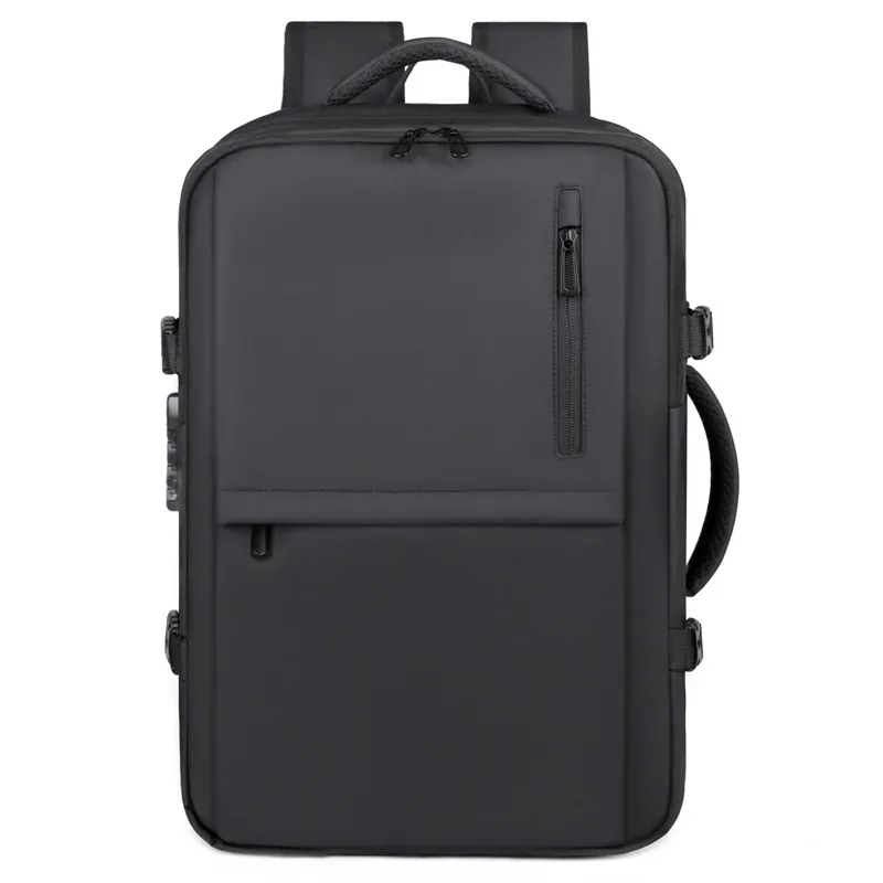 2026 New Simple Leisure Large Capacity Backpack Can Be Customized Multi-function Anti-water Computer Bag