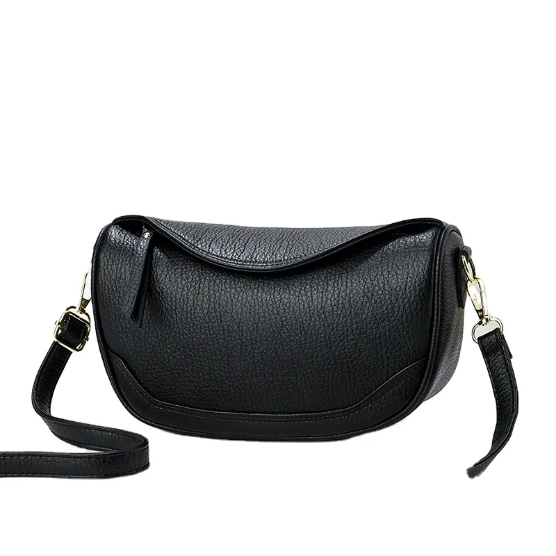 Dumpling Bun 2024 Summer New Solid Color Versatile Women's One Shoulder Crossbody Bag Bag19902