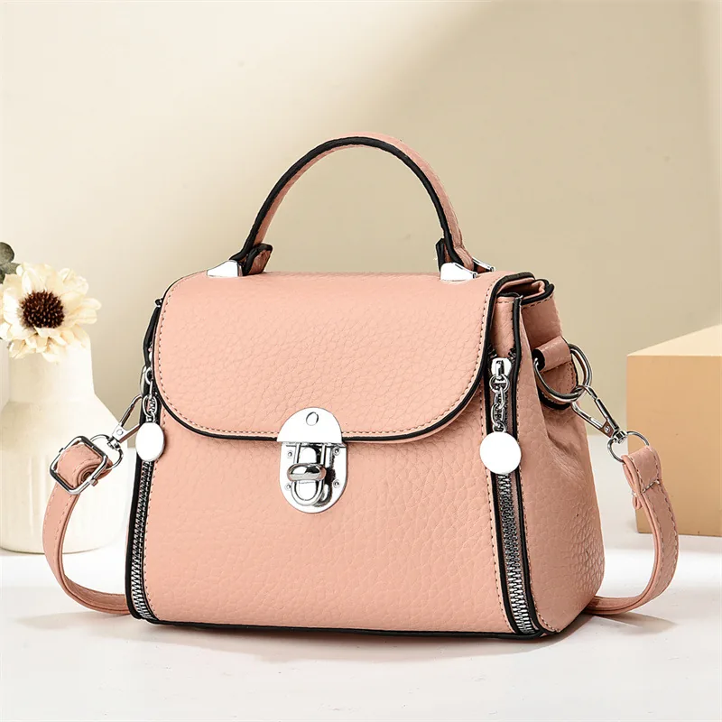 Factory Direct High-End Luxury Women's  Shoulder Crossbody Handbag Zipper Closure Polyester In-Stock Item-21289