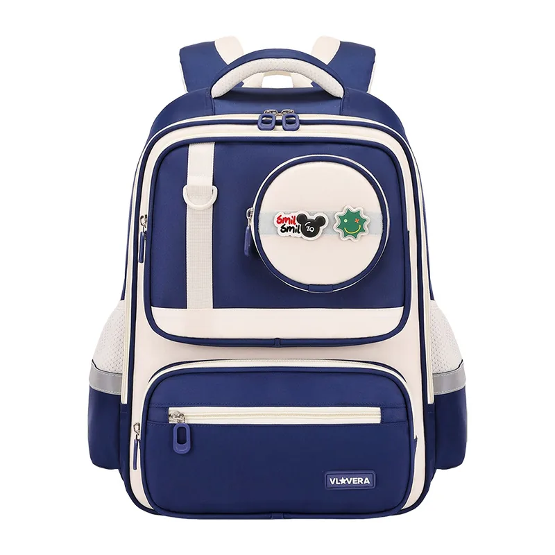 Fashion New Students 1-6 Grade Schoolbag Multi-layer Easy to Accommodate Large Capacity Shoulder Bag