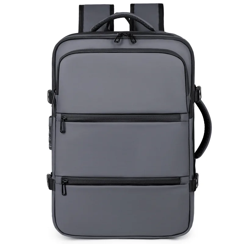 Fashion Solid Color Business Commuting Backpack Large Capacity Easy Storage Quality Can Be Customized logo Computer Bag