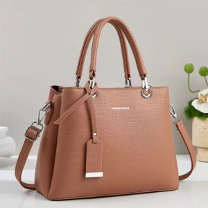 High Quality Women Leopard PU Leather Handbags Fashion