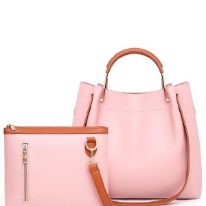 Fashion Simple Women Shoulder Bag Set of 2 PICS Bags High