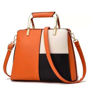 PU Leather Woman Handbag New Middle-aged Mother Cross -