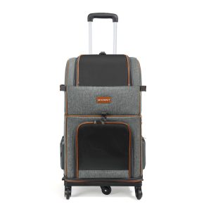 Factory-direct Double-layer Polyester Pet Carrier for Cats