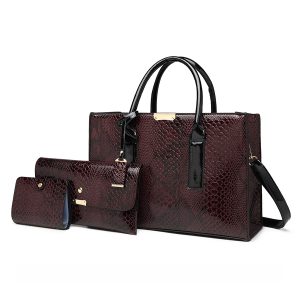 Fashion Women Handbag Ladies Shoulder Bag Retro PU High