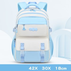 Fashion Trend Student Schoolbag Load Reduction Multi-layer