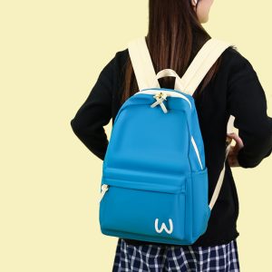 Student Schoolbag Trendy Backpack Animal Prints Polyester