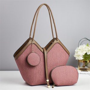 AndoBag Ladies Pu Leather Handbag Large Capacity Fashion