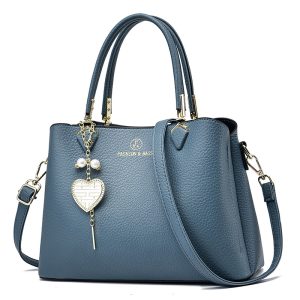 Solid Color New Retro Large Capacity Versatile Fashion