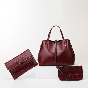 Fashion PU Leather Ladies Tote Bags High Quality Wholesale
