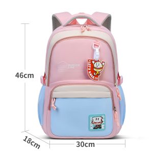 Fashion Color Schoolbag Large Capacity Portable Anti