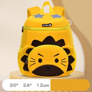 Cartoon Animal Kindergarten Students Bucket Bag Large