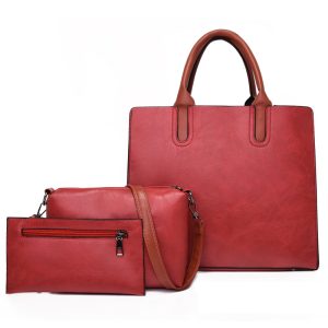Shoulder Bag Women's Large Capacity Bag Retro Tote Bag Set