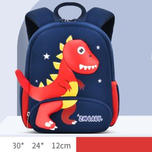 Cartoon Student Schoolbag 1-6 Grade Spine Care Shoulder Bag