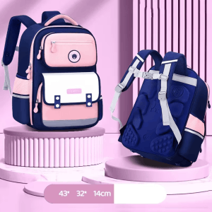 Liuzhijiao British Style Student Schoolbag Light Load
