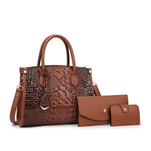Fashion Women's Handbag Versatile Zipper Closure Hand Bags