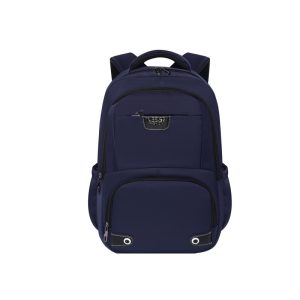 Solid Color Business Commuting Backpack Large Capacity