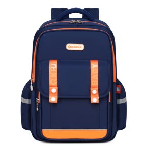 Fashion British Style Schoolbag Multi-layer ridge