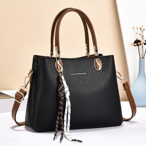 Fashion Large Capacity Tote Bag Ladies Crossbody Handbag