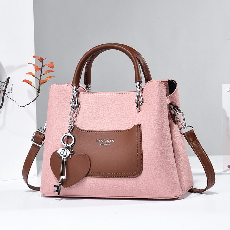 Versatile New Contrasting Color Fashionable Retro Simple