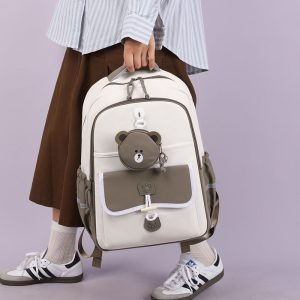 Backpack New Girls Fashion Simple Backpack All-match