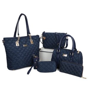 High Quality Girls' Casual Tote 2- Piece Bag Color-Matching