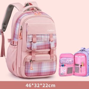 Fashionable Portable School Backpack Easy-to-Carry