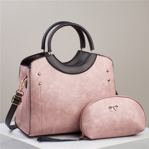 Year Versatile Retro Handbag Set for Middle-Aged Moms Large
