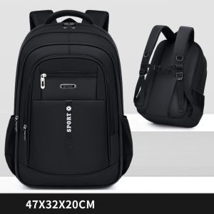 Casual Simple School Bag Large Capacity Business Backpack