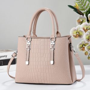 Hot Sale Crocodile Tote Bags for Women PU Leather Top