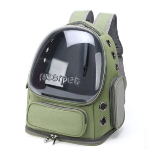 Transparent PC Pet Carrier Backpack Breathable Cat Dog