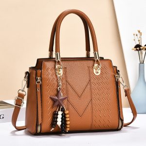 Arrival Classic Solid Color Elegant Fashion Tote Crossbody