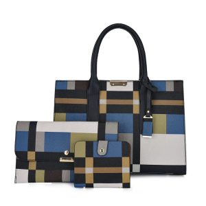 Shoulder Bag Women's Large Capacity Bag Retro Tote Bag Set