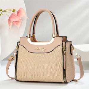Hot Sale Unique Design Vegan Color Women PU Leather Bags