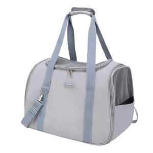 Factory-Direct Canvas Cat Carrier Portable Large-Capacity