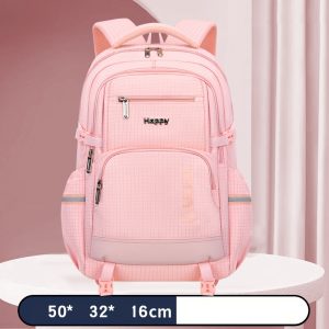 Fashion Leisure Backpack Large Capacity Portable Scratch