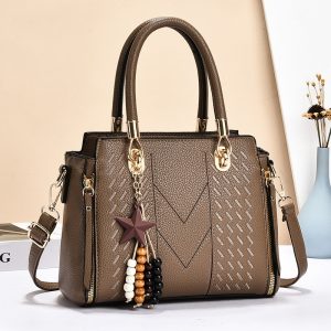 Arrival Classic Solid Color Elegant Fashion Tote Crossbody