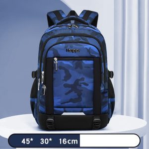 Leisure Trend School Bag Large Capacity ridge protection