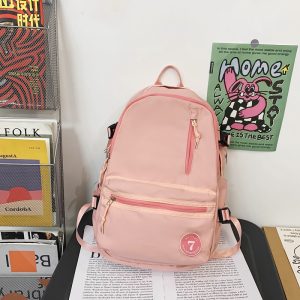556 Backpack Simple Schoolbag Student Leisure Sports Large