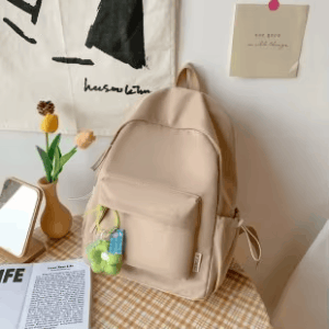 Cartoon Fashion Minimalist College Style Backpack with