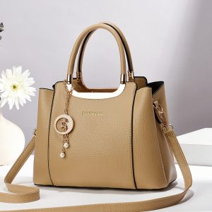 Fashion Women's Shoulder Bag Elegant PU Leather Tote Bag