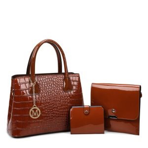 Women's Shoulder Bags Cheap Price Fashion 3 Piece Handbag