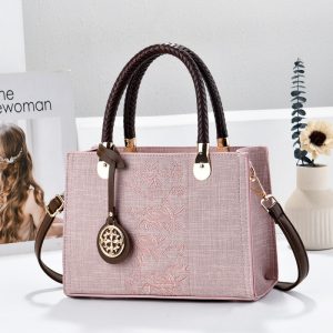Fashion Floral Embroidered Tote Bags Handbags Factory