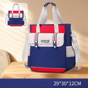 High Quality Fashion School Backpack Expandable Zipper