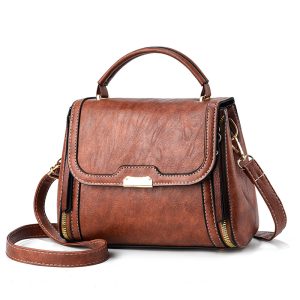 Solid Color Women's Casual Tote Handbags Versatile Popular