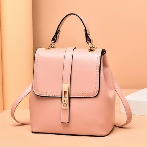 Hot Selling Women Waterproof Backpacks Bag Girls Leather