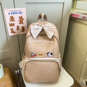 School Bag Girl Travel Backpack Versatile Large Capacity