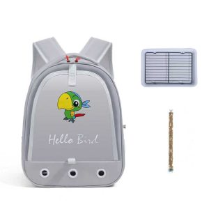 Little Sun Tiger-Pattern Oxford Cloth Budgie Carrier
