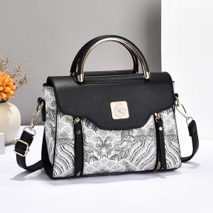 Fashion Women's Daily Work Office Handbag Custom PU Leather